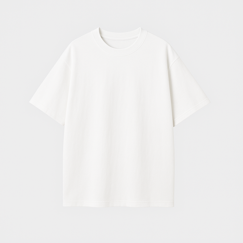 White Blank T-Shirt